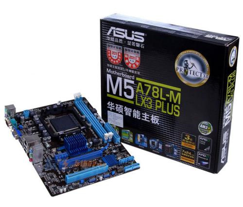 Asus/华硕 M5A78L-M LX3 PLUS  AM3/AM3+ 938针|ru