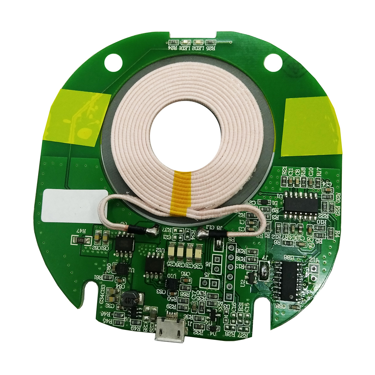 HT-18013002 5-10W无线充电底座线路板