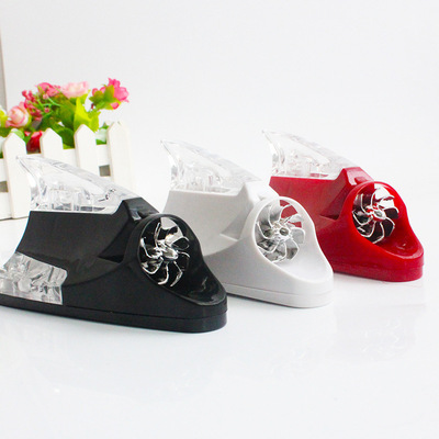 automobile Wind light Shark fin Explosive flashing light Decorative lamp solar energy Rear end Antenna Lights Wind decorate Supplies