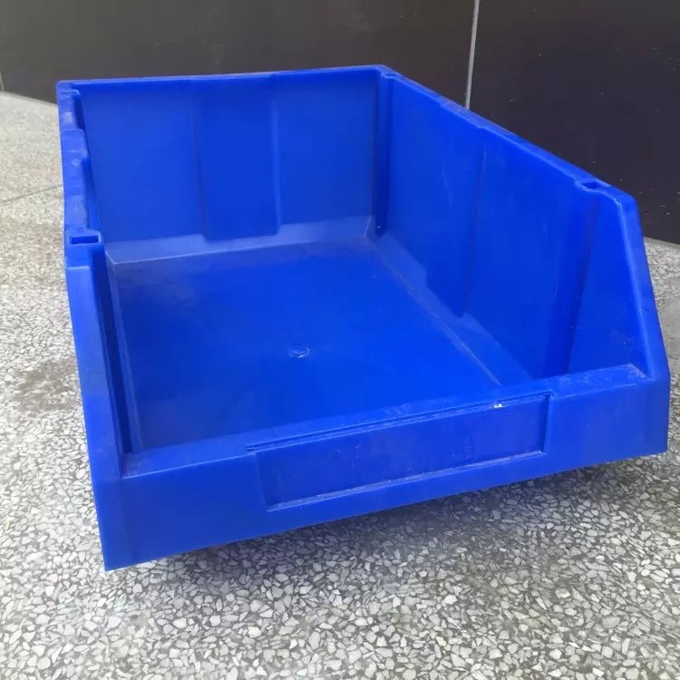 养殖用塑料盒 组合式外置水管塑料斜口盒排水方便塑胶物料盒