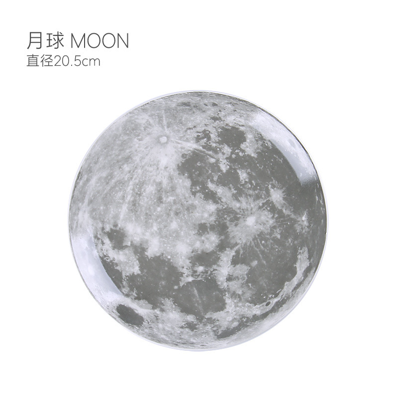 Universo creativo decoración astronauta chasis nórdico moderno de cerámica planeta placa colgante decoración de la pared placa al por mayor