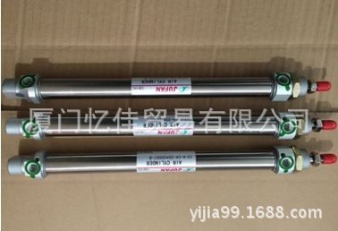 JUFAN圆形双动气缸 IUC-G-FA-25 x 100ST 气缸 气压缸 气动液压