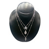 Retro accessory, metal pendant, necklace, European style