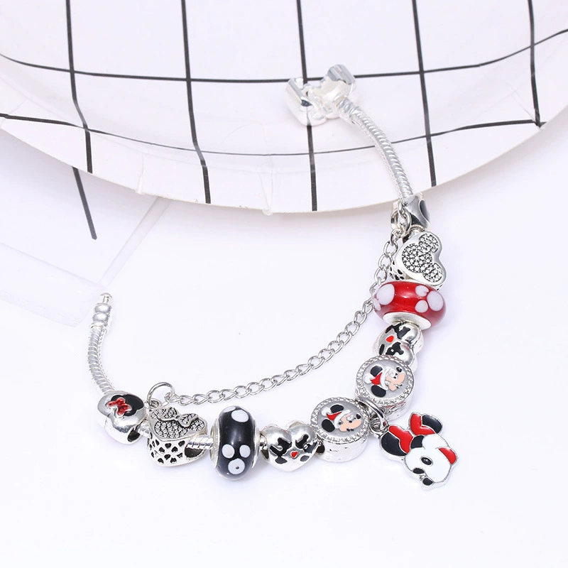 Cartoon bracelet, metal accessory