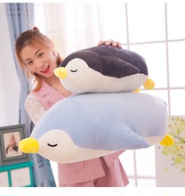 新款海洋動物公仔小企鵝毛絨玩具軟體羽絨棉抱枕兒童玩偶節日禮物