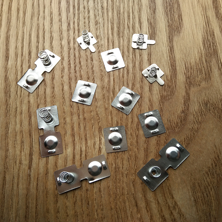 厂家批发设计加工金属配件 电池五金接触件 做工精细五金电镀配件