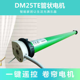 杜亚DM25TE管状电机电动卷帘柔纱帘智能窗帘遥控电机DM25TE厂家
