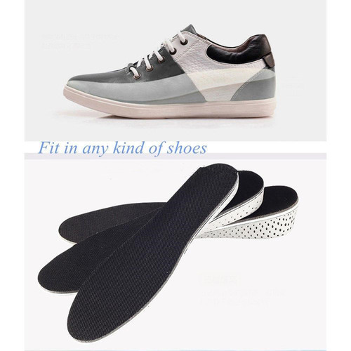Heightening insoles, invisible inner heightening pads, sports warm full pads, heightening half pads for men and women, 234cm