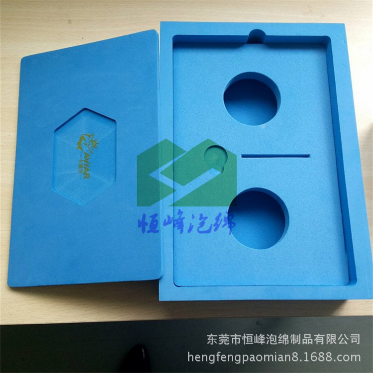 来图生产CNC一次雕刻带盖盒、EVA泡绵盒、多层空间泡绵内盒