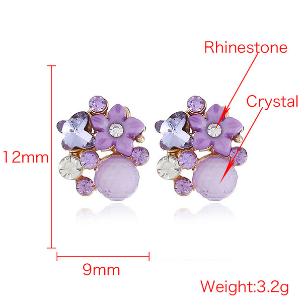 Large earrings pearl