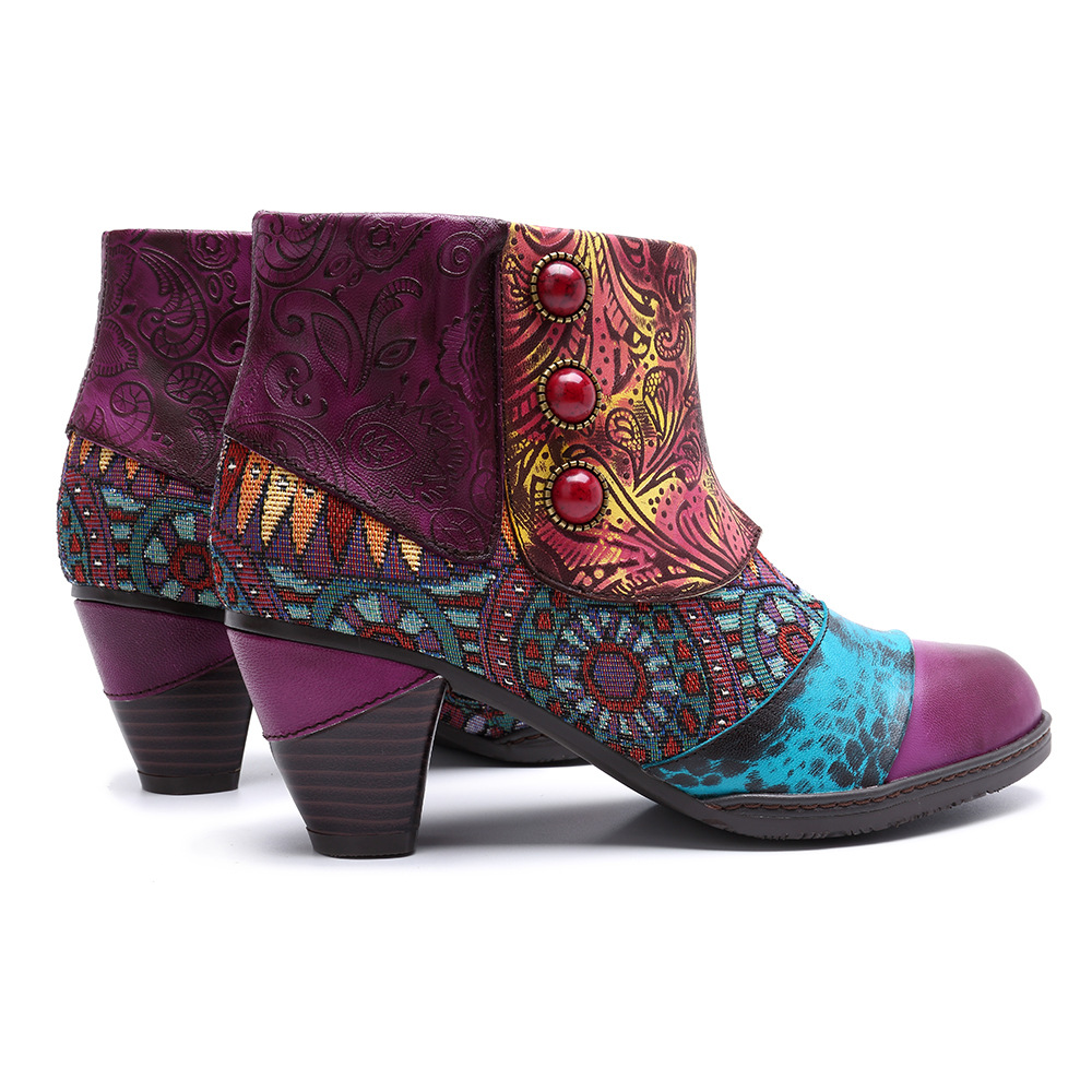 Bottes femme en En cuir - Ref 3354695 Image 11