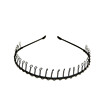 Invisible sports headband, wavy hairpins, hair accessory, South Korea, simple and elegant design, Korean style