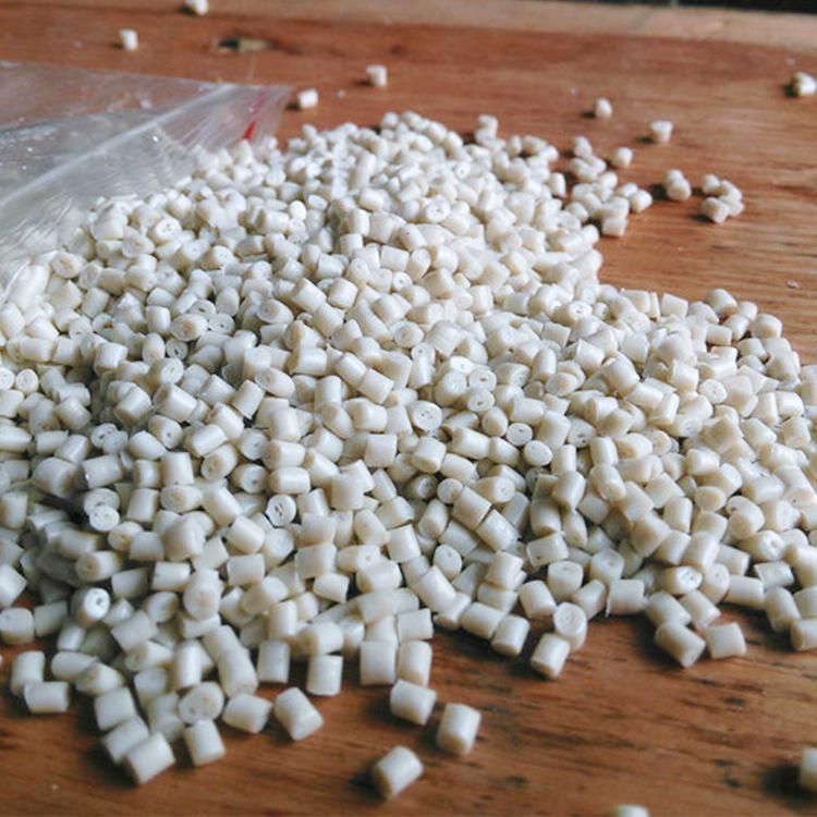 白色hdpe聚乙烯再生颗粒 高密度hdpe再生料 长条塑木板HDPE颗粒