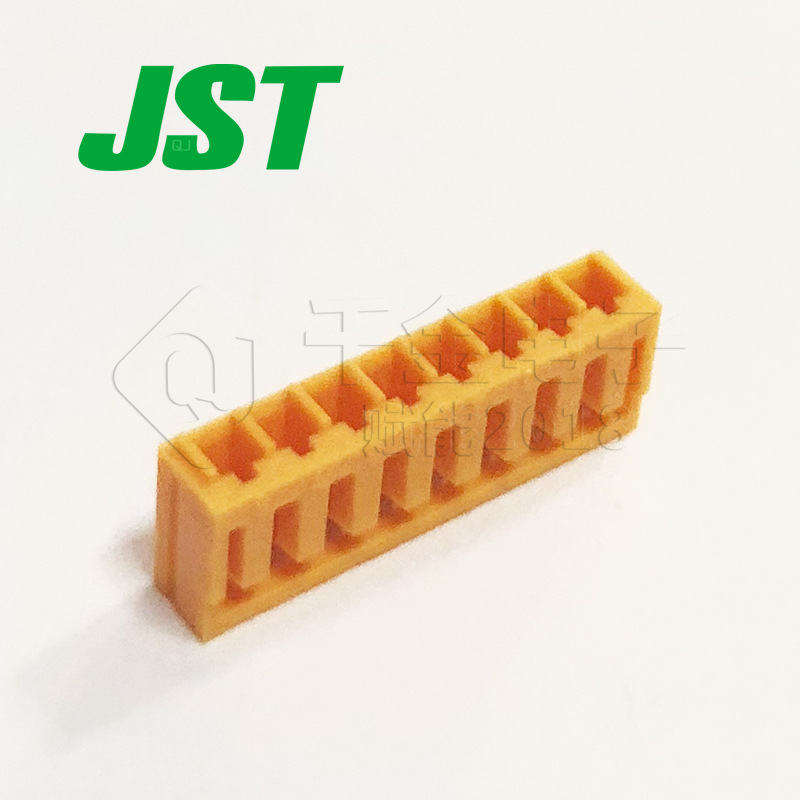 千金供应JST连接器8P-SAN线对板塑壳间距2.0mm接插件胶壳现货