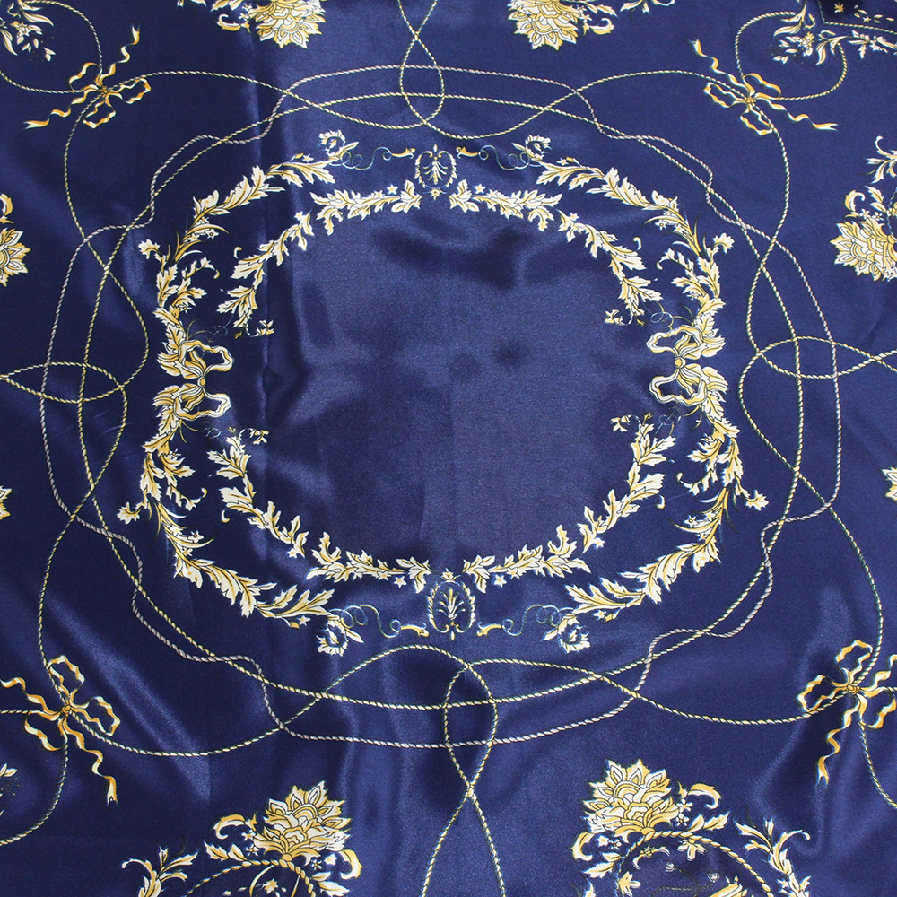 Printing Design Women's Elegant Geometric Satin Printing Scarves & Gloves