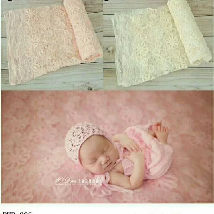 Baowo prop blanket hollow chrysanthemum blanket newborn baby photo photography background item propage blanket