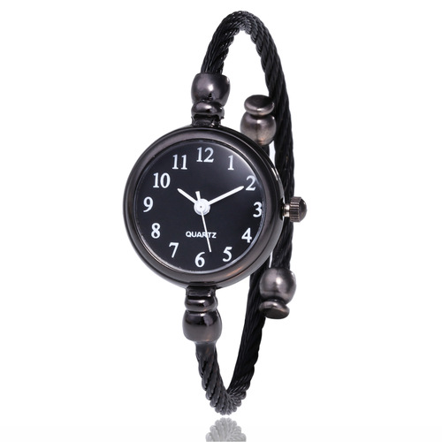 CHIC-style decorative watch for women, student bracelet-style open, fresh and simple, versatile Korean version, minimalist retro literary watch