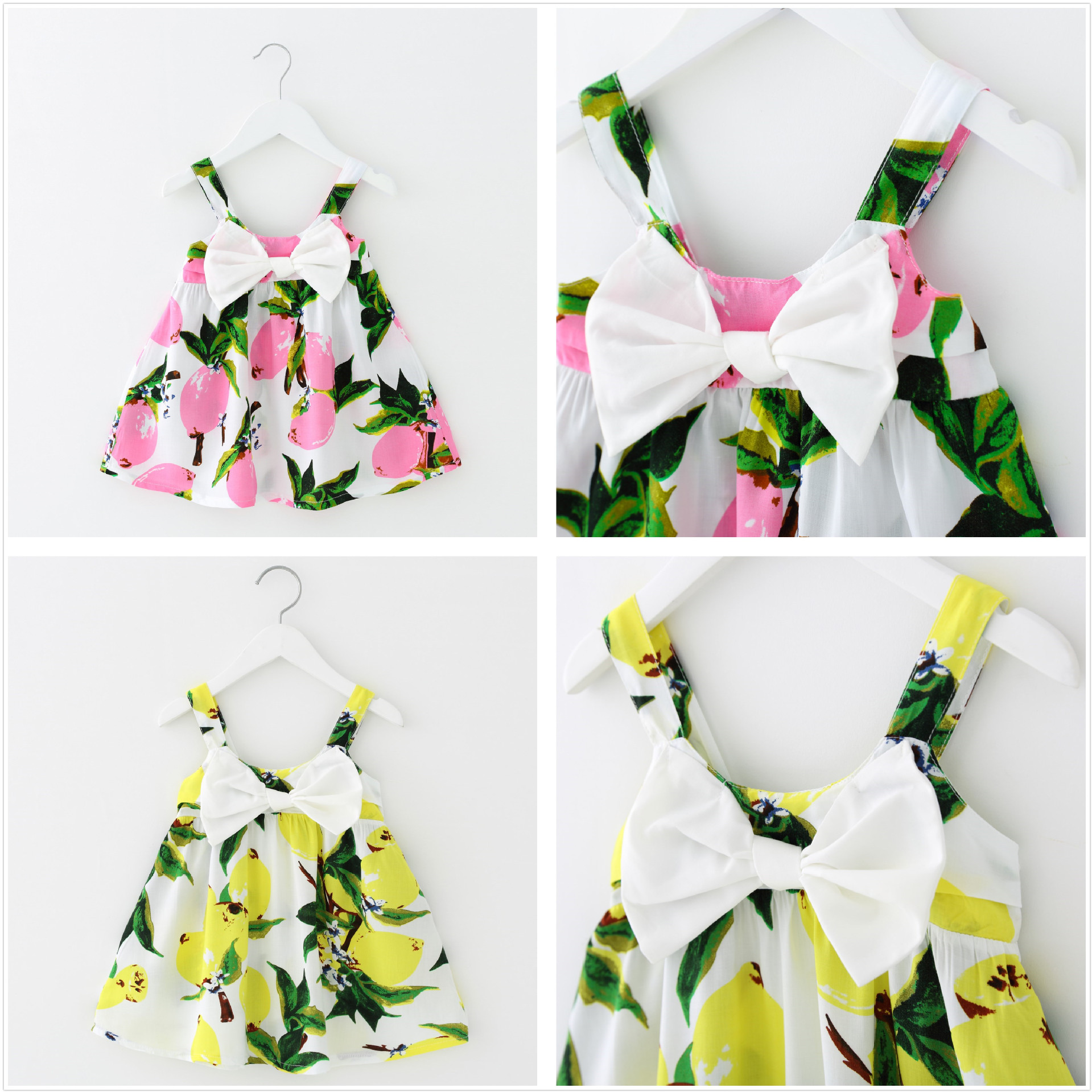 2021 girls princess dress children's clothing summer new baby Korean fashion suspender dress hot batch ins