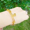 Brass jewelry, accessory, fashionable bracelet, wholesale