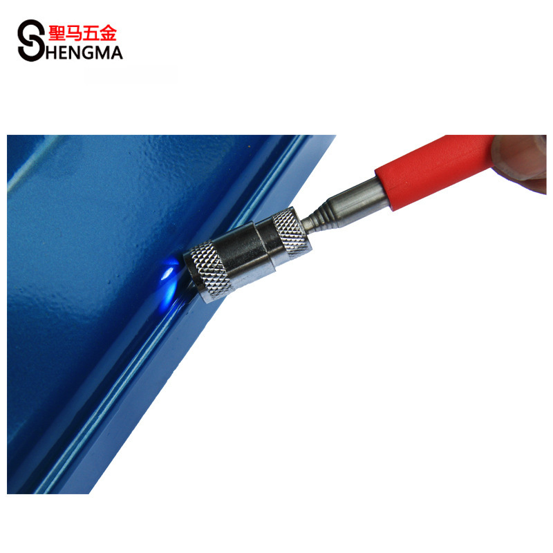 【圣马五金】伸缩带灯 磁吸取物棒 捡探灯 灯头 强磁取物器 17mm