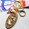 Magic Card Girl Sakura Kuros Tarot keychain Hundred Varic Sakura Key Buckle Pendant Jewelry Magic Array Sale