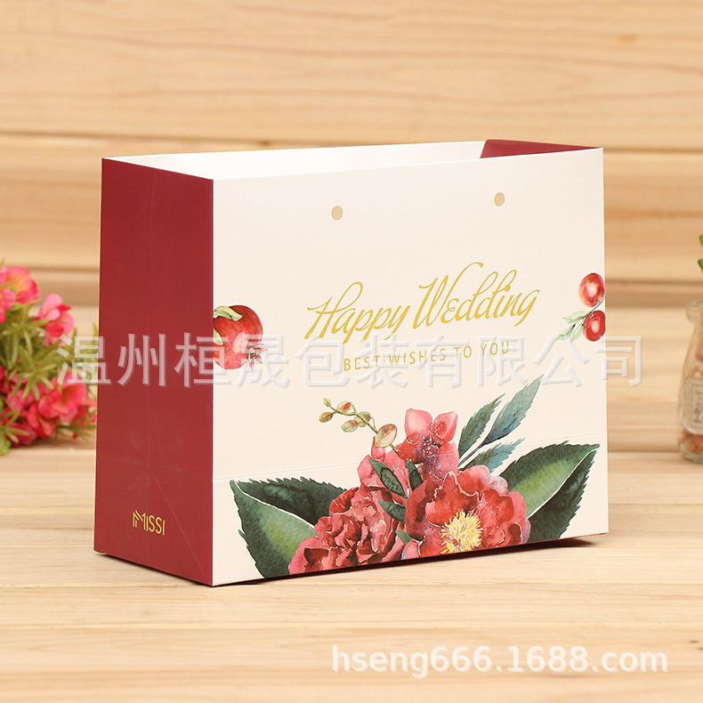 定做优质方形礼品纸袋 创意彩色服装购物纸袋 质优价廉