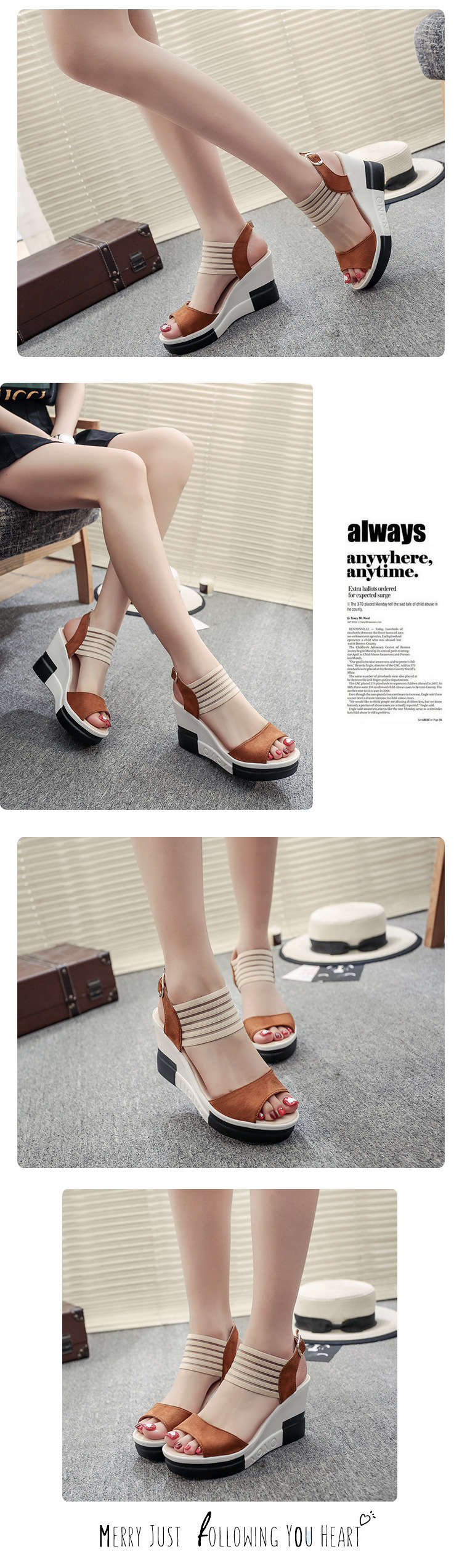 Chaussure été femme en Suède - Ref 3433581 Image 18