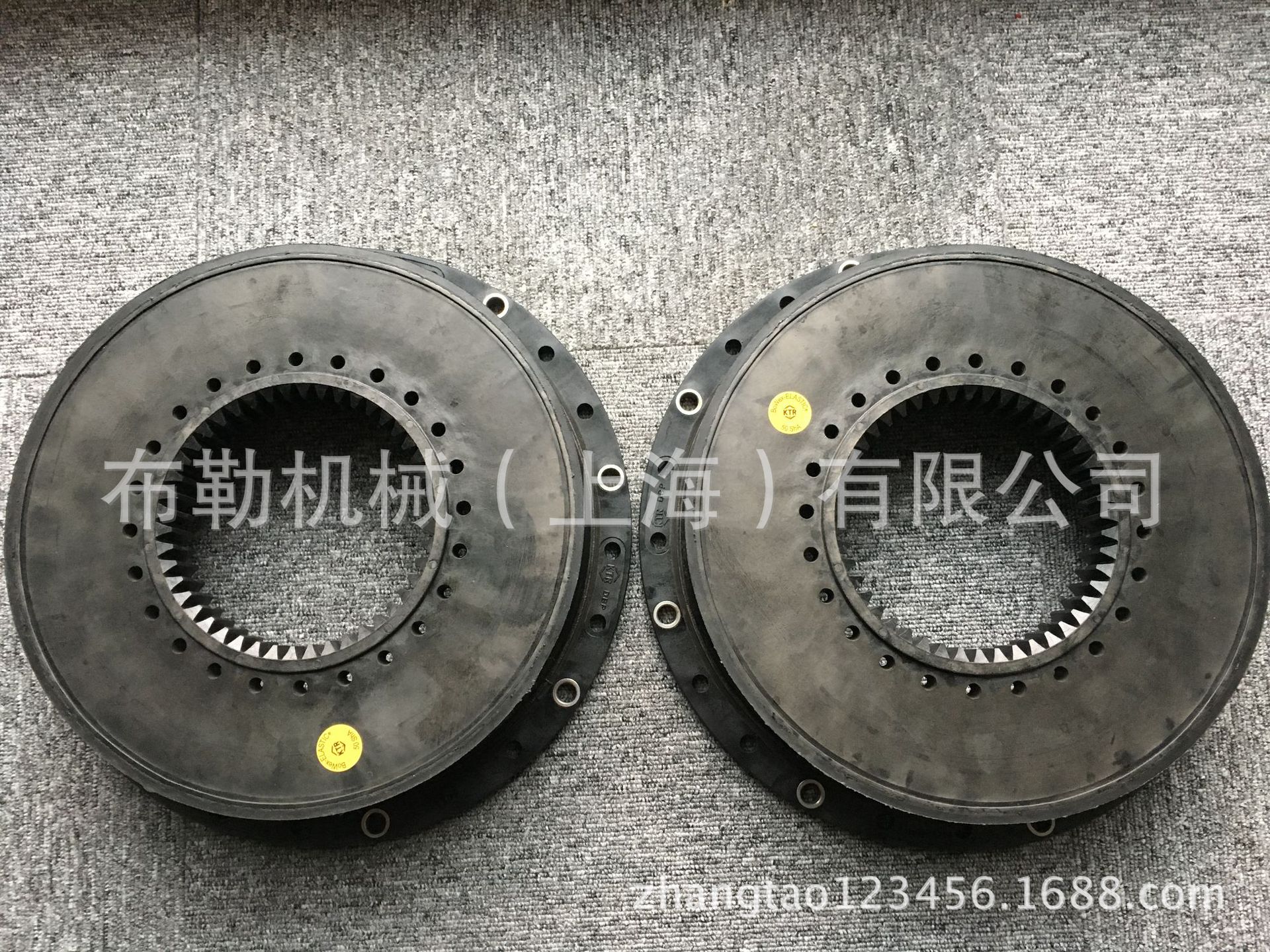KTR联轴器胶垫BoWex-ELASTIC/50sha/65SHA/40SHA道依茨橡胶法兰盘