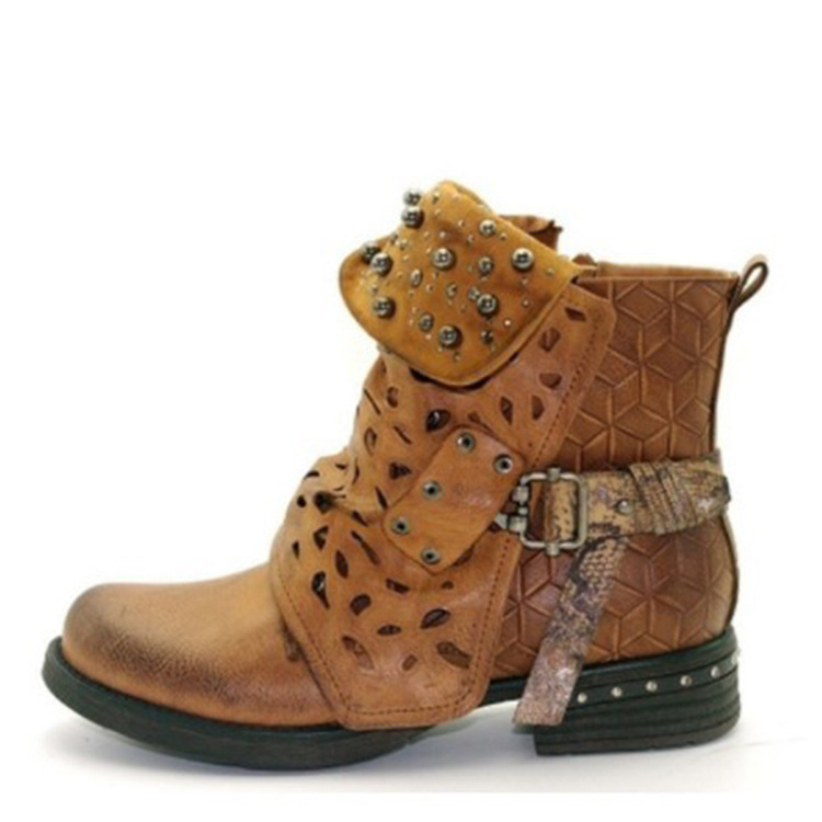 Bottes femme en PU artificiel - Ref 3355371 Image 12