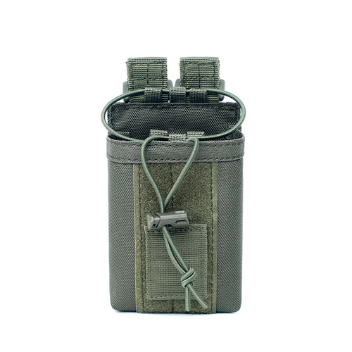 Outdoor tactical sports molle condor walkie-talkie bag, portable military fan accessory bag, small waist bag