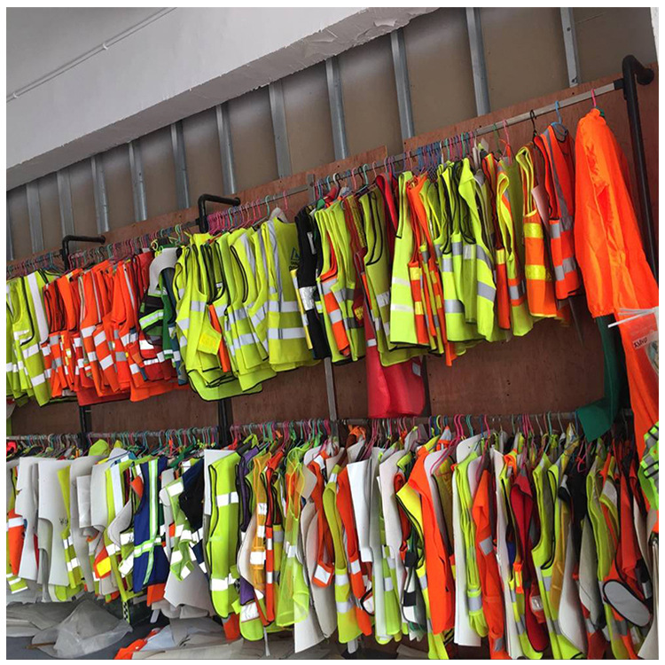 厂家直售logo透气反光马甲清洁工人标志性放光背心工作服量大价优