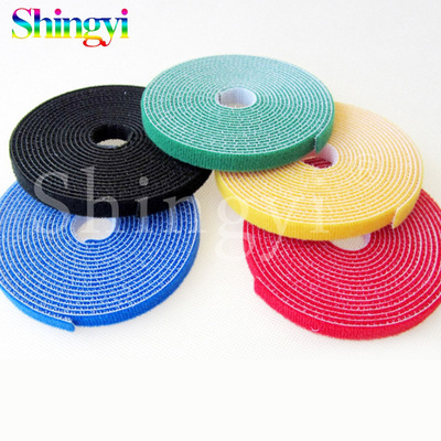 普通勾射出鈎背靠背魔術貼 捆綁帶彩色魔術貼 魔術貼背靠背 可定