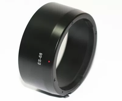 Чехол для объектива (Canon) ES-68 для EF 50мм f/1.8 STM, байонет пластиковый, подавление бликов