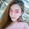 Retro elegant sunglasses, 2021 collection, Korean style