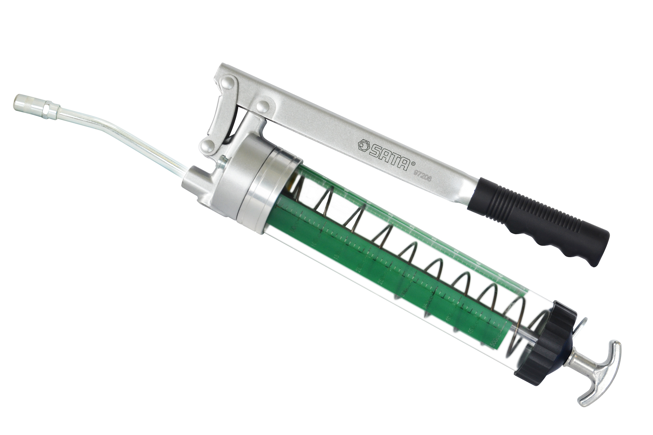 97206透明管黄油枪,400cc/世达