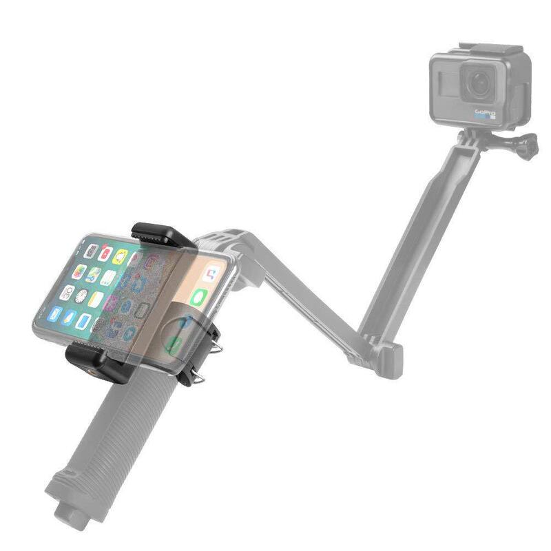 Taisioner 3-way Grip arm tripod mobile phone holder suitable for GoPro action camera Outdoor