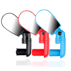 Bicycle Rear View Mirror, Mountain Bike Foldable Convex Rear View Mirror, Bicycle Reflective Mirror Cycling Equipment