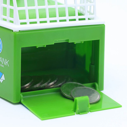 Creative football piggy bank coin deposit machine World Cup piggy bank foreign trade coin machine gift