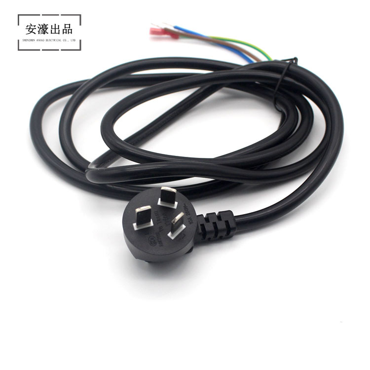BBq木屑烤炉烤箱电源线2米CEULETL认证三芯电源厨电配件