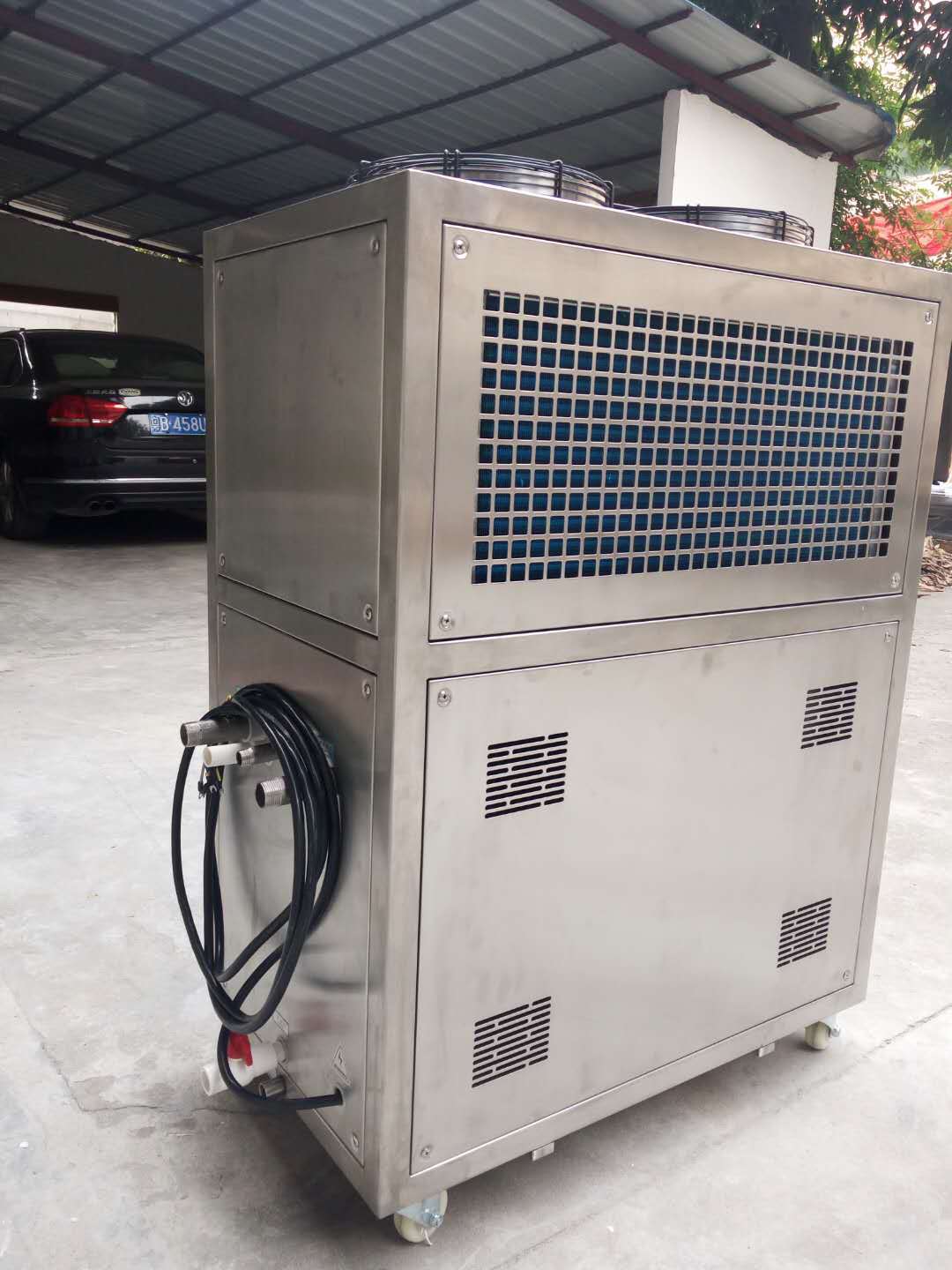 真空镀膜机专业冷水机15P不锈钢工业冷水机