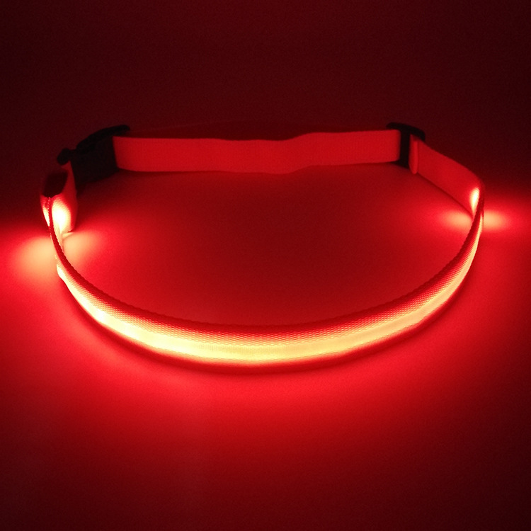 LED climbing belt with usb charger
