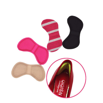 春夏4D后跟贴高跟鞋女海绵调码蝴蝶后跟帖防磨脚后跟帖|ru