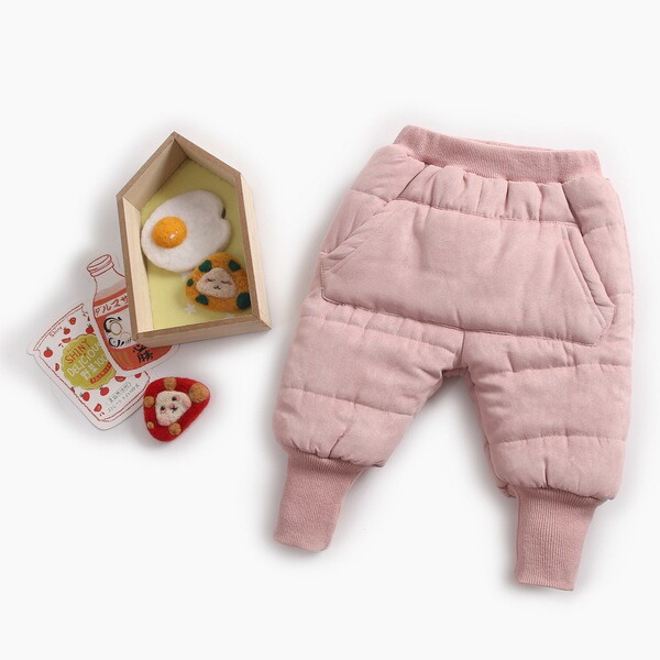 Children's winter demi-season trousers for men and women