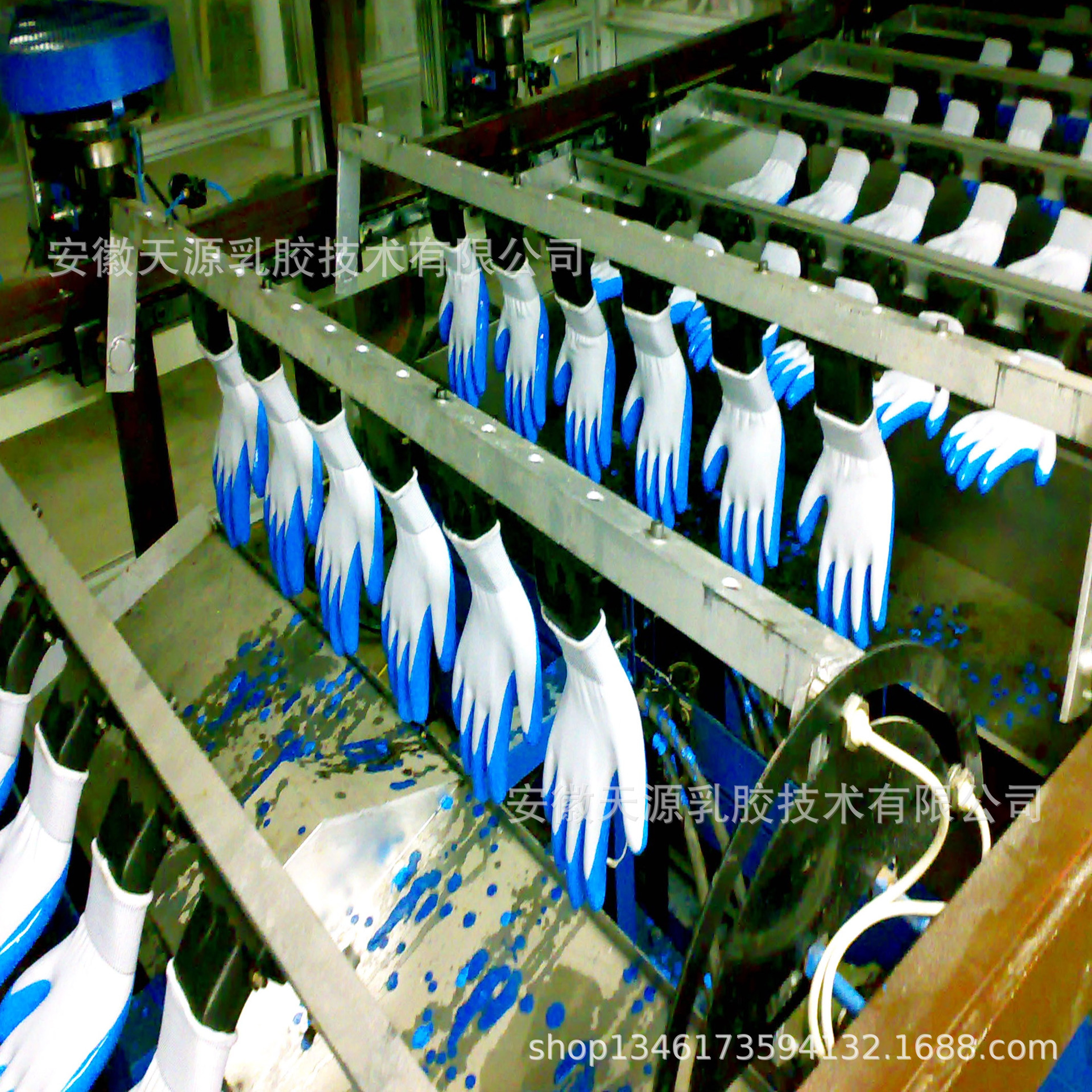 【厂家直销】一手货源劳保手套生产线