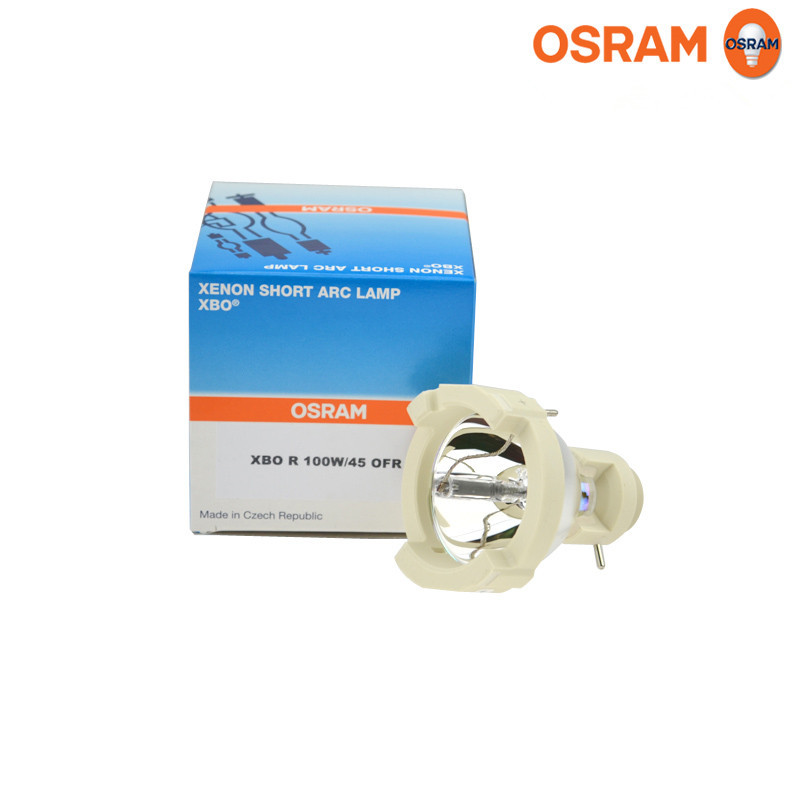 供应原装欧司朗短弧氙灯XBO R 100W/45 OFR内窥镜光源灯泡|ru