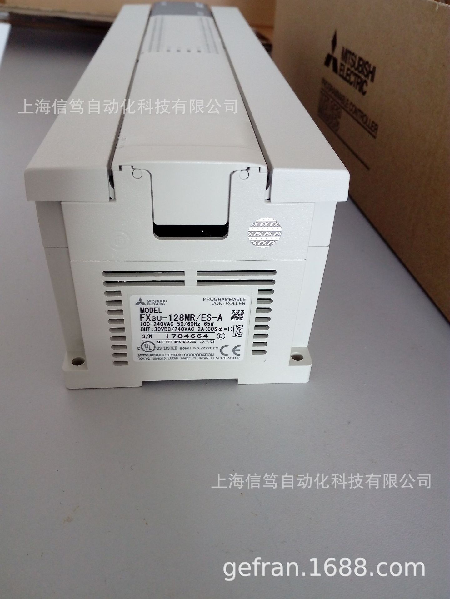 三菱PLC主机FX3U-128MR/ES-A