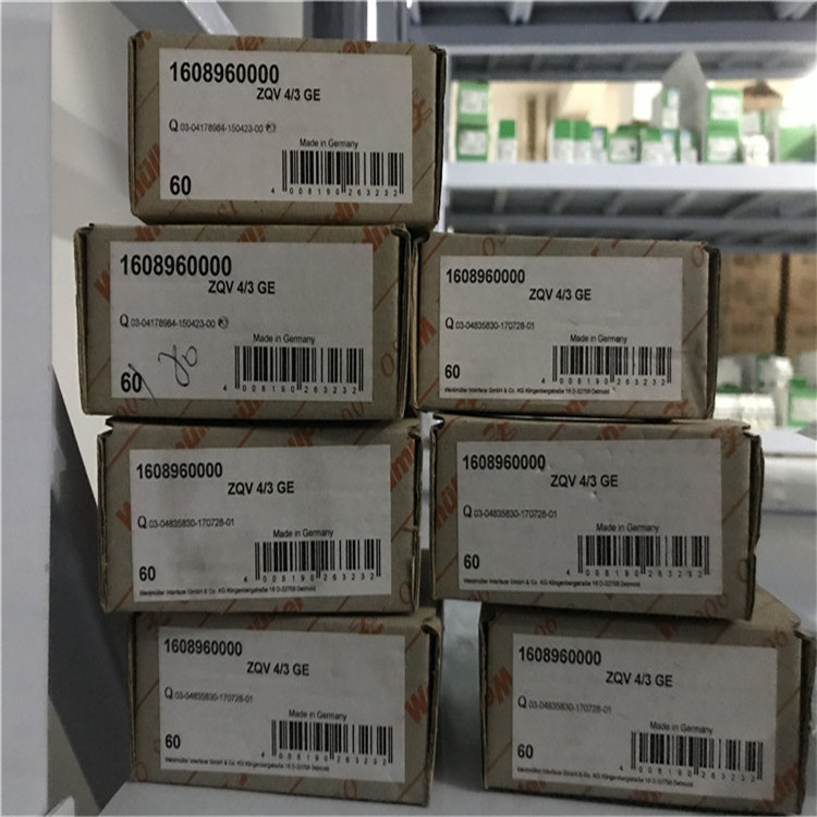 ZQV 4/3 GE	魏德米勒	 端子 	1608960000