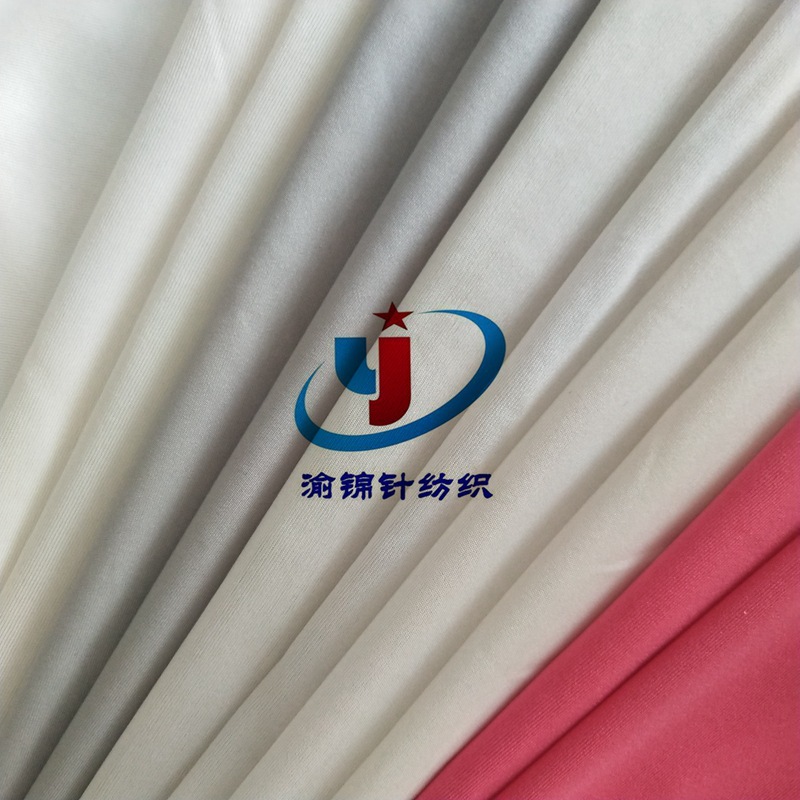 全涤单面汗布 针织纬编平布 优质透气T恤/休闲服服装面料