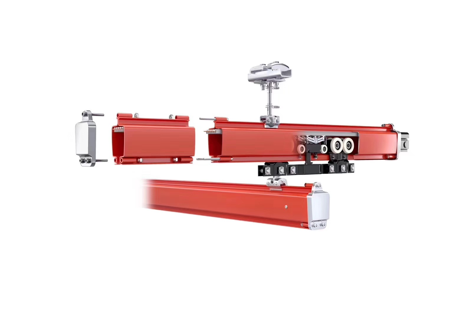 kbk轨道厂家直供 kbk轨道配件 kbk梁起重机 柔性kbk轨道