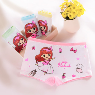 Children's underwear girls boxers little girl princess printed boxers girls Baby boxer bottoms wholesale